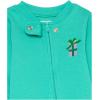 imageAmazon Essentials Unisex Toddlers and Babies SnugFit Cotton Footless Sleeper Pajamas MultipacksAqua GreenBlack FolkloricOrange Dots