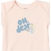 imageAmazon Essentials Disney  Marvel  Star Wars  Princess Baby Girls ShortSleeve Bodysuits Pack of 66pack Alice Tea Party