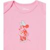 imageAmazon Essentials Disney  Marvel  Star Wars  Princess Baby Girls ShortSleeve Bodysuits Pack of 6Minnie Rainbow Chaser