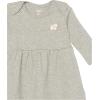 imageAmazon Essentials Baby Girls Cotton LongSleeve Dress Pack of 3GreyLight Pink StripeWhiteBunny