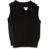 imageAmazon Essentials Boys and Toddlers Uniform Cotton VNeck Sweater Vest MultipacksBlack
