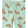 imageAmazon Essentials Unisex Babies Cotton PullOn Shorts MultipacksGreenIvory AcornMint Green SquirrelWhite Stripe