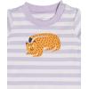 imageAmazon Essentials Unisex Babies ShortSleeve Tee Pack of 5Gold DotsIvoryLilacStripeTiger Print
