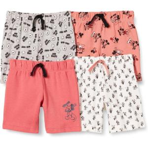 imageAmazon Essentials Disney  Marvel  Star Wars Baby Boys Shorts Multipacks4pack Mickey Expressions
