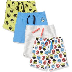 imageAmazon Essentials Disney  Marvel  Star Wars Baby Boys Shorts MultipacksMarvel Friends