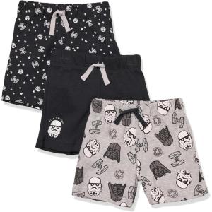 imageAmazon Essentials Disney  Marvel  Star Wars Baby Boys Shorts MultipacksStar Wars Tiny Trooper
