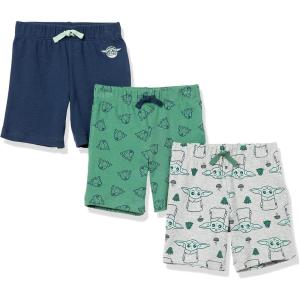 imageAmazon Essentials Disney  Marvel  Star Wars Baby Boys Shorts MultipacksStar Wars the Child