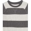 imageAmazon Essentials Boys and Toddlers LongSleeve Knit Thermal TShirt Pack of 3Grey Rugby StripeMustard YellowRust
