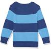 imageAmazon Essentials Boys and Toddlers Pullover Crewneck SweaterBlue Navy Rugby Stripe