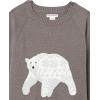 imageAmazon Essentials Boys and Toddlers Pullover Crewneck SweaterDark Grey White Polar Bear