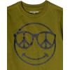 imageAmazon Essentials Boys and Toddlers ShortSleeve TShirts MultipacksBlack CactusBlueGreen StripeNeonOlive