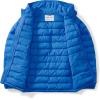 imageAmazon Essentials Boys and Toddlers Lightweight WaterResistant Packable Hooded Puffer JacketBlue