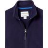 imageAmazon Essentials Boys and Toddlers Polar Fleece FullZip Mock JacketNavy