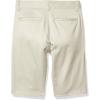 imageAmazon Essentials Boys and Toddlers Uniform Woven Chino FlatFront Shorts with Adjustable Waist MultipacksLight Khaki Brown