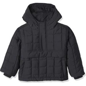 imageAmazon Essentials Boys and Toddlers Quilted Pullover JacketBlack