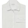 imageAmazon Essentials Girls Uniform Long Sleeve Stretch Poplin ButtonDown Shirts MultipacksWhite
