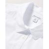 imageAmazon Essentials Girls Uniform Long Sleeve Stretch Poplin ButtonDown Shirts MultipacksWhite