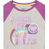imageAmazon Essentials Girls and Toddlers LongSleeve TShirts Previously Spotted Zebra MultipacksGrey FootballNavy Stars