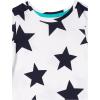 imageAmazon Essentials Girls and Toddlers LongSleeve TShirts Previously Spotted Zebra MultipacksMulticolorStars