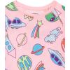 imageAmazon Essentials Girls and Toddlers LongSleeve Thermal TShirt Tops Previously Spotted Zebra MultipacksBlueGrey Text PrintLight Pink Aliens Print