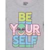 imageAmazon Essentials Girls and Toddlers LongSleeve Thermal TShirt Tops Previously Spotted Zebra MultipacksBlueGrey Text PrintLight Pink Aliens Print