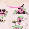 imageAmazon Essentials Girls and Toddlers ShortSleeve TShirt Tops Previously Spotted Zebra MultipacksAqua BlueEcruLight OrangeNavy Color BlockPink