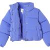 imageAmazon Essentials Girls and Toddlers Cropped Puffer JacketPurple Blue