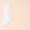 imageAmazon Essentials Unisex Kids Casual Cotton Ribbed Knee High Socks 6 PairsWhite