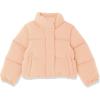imageAmazon Essentials Girls and Toddlers Cropped Puffer JacketLight Brown