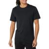 imageAmazon Essentials Mens TShirt SlimFit ShortSleeve Crewneck Pack of 2BlackGreen Camo Print