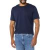 imageAmazon Essentials Mens TShirt SlimFit ShortSleeve Crewneck Pack of 2Dark BlueNavy