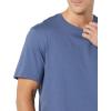 imageAmazon Essentials Mens TShirt SlimFit ShortSleeve Crewneck Pack of 2LavenderWashed Blue