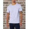 imageAmazon Essentials Mens TShirt SlimFit ShortSleeve Crewneck Pack of 2LavenderWashed Blue