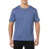 imageAmazon Essentials Mens TShirt SlimFit ShortSleeve Crewneck Pack of 2LavenderWashed Blue
