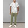 imageAmazon Essentials Mens TShirt SlimFit ShortSleeve Crewneck Pack of 2Pineapple PrintWhite