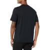 imageAmazon Essentials 100 Cotton T Shirts for Men RegularFit ShortSleeve VNeck Pack of 2 Available in Big ampamp TallBlackNavy