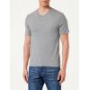 imageAmazon Essentials 100 Cotton T Shirts for Men RegularFit ShortSleeve VNeck Pack of 2 Available in Big ampamp TallGrey HeatherWhite
