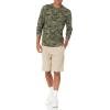 imageAmazon Essentials Mens SlimFit LongSleeve TShirtGreen Camo