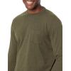 imageAmazon Essentials Mens SlimFit LongSleeve TShirtOlive Heather