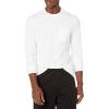 imageAmazon Essentials Mens SlimFit LongSleeve TShirtWhite