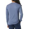 imageAmazon Essentials Long Sleeve Waffle Henley Shirts for Men SlimFitIndigo