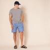 imageAmazon Essentials Mens 9quot QuickDry Swim TrunkBlue Geometric Print