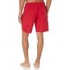 imageAmazon Essentials Mens 9quot QuickDry Swim TrunkRed
