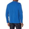 imageAmazon Essentials Mens RegularFit Crewneck TShirts LongSleeveBright Blue