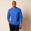 imageAmazon Essentials Mens RegularFit Crewneck TShirts LongSleeveBright Blue