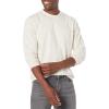 imageAmazon Essentials Mens RegularFit Crewneck TShirts LongSleeveOatmeal Heather