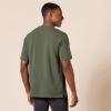 imageAmazon Essentials Mens RegularFit ShortSleeve Pique Henley Shirt Available in Big ampamp Tall Pack of 2BlackOlive