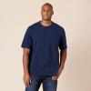 imageAmazon Essentials Mens RegularFit ShortSleeve Pique Henley Shirt Available in Big ampamp Tall Pack of 2NavyWhite