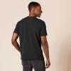 imageAmazon Essentials Mens SlimFit ShortSleeve Pique Henley Shirt Pack of 2Black