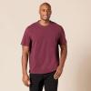 imageAmazon Essentials Mens SlimFit ShortSleeve Pique Henley Shirt Pack of 2BurgundyGrey